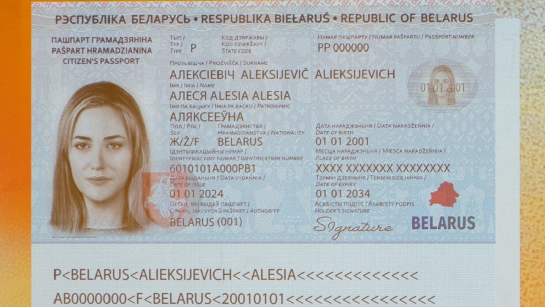 passport of belarus