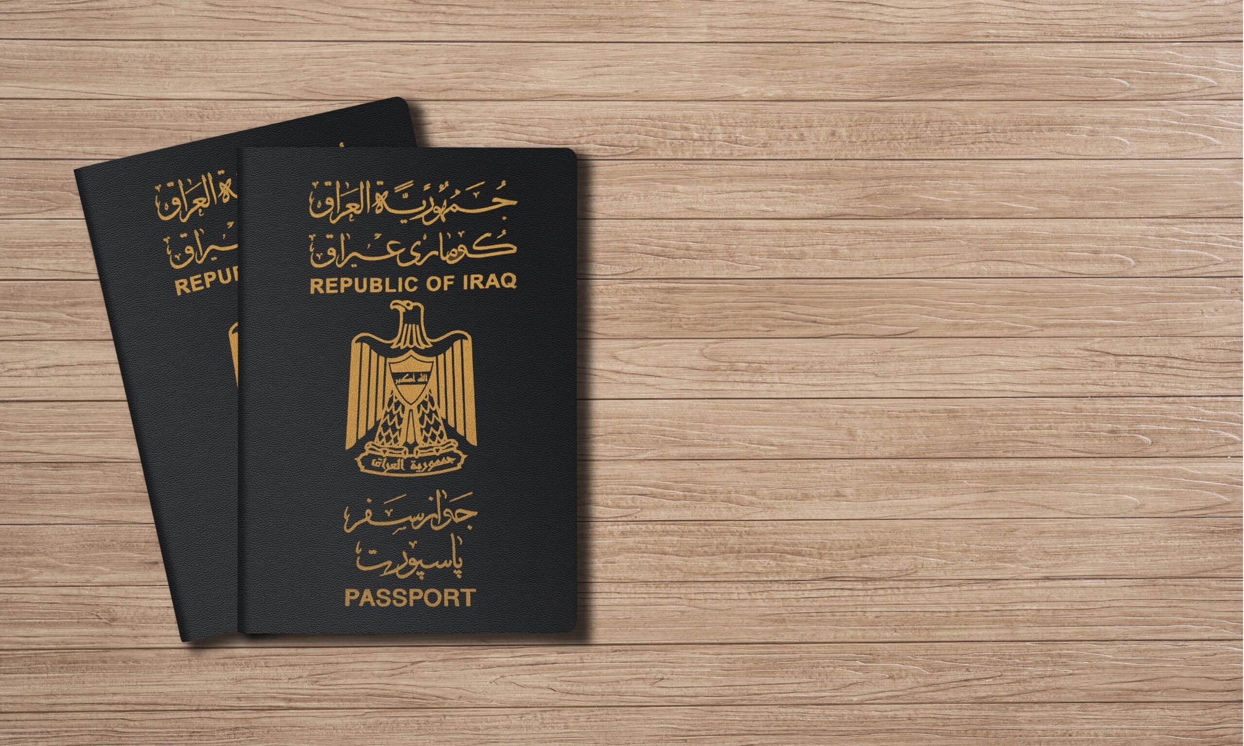 passport of iraq