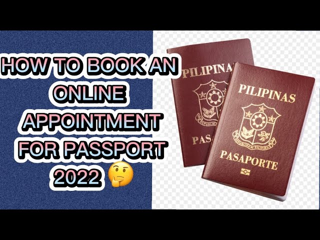 passport online booking