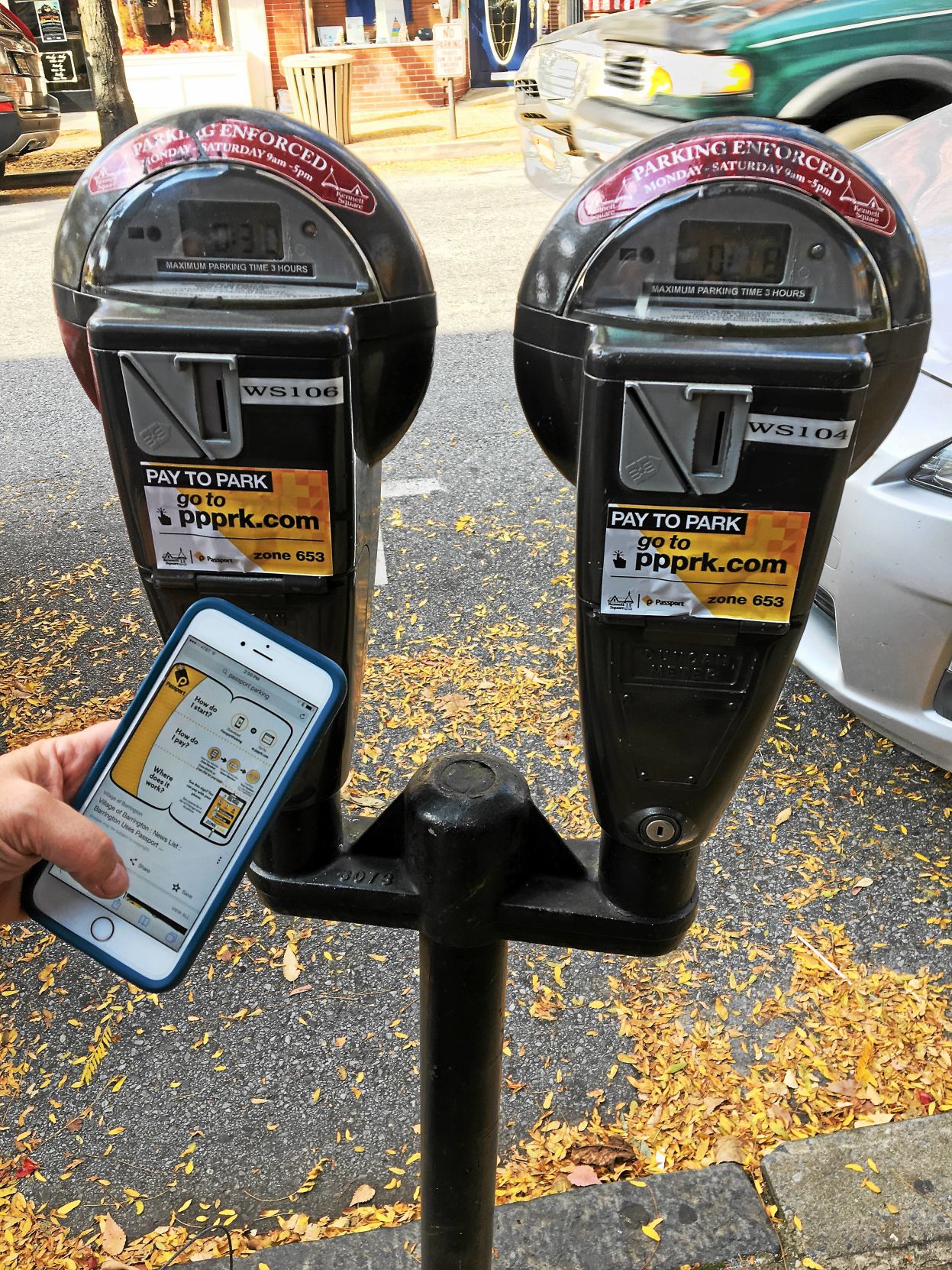 passport parking mobile pay