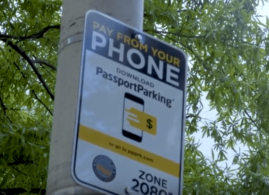 passport parking zone number list