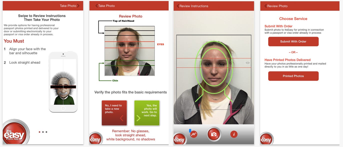 passport photo app for iphone