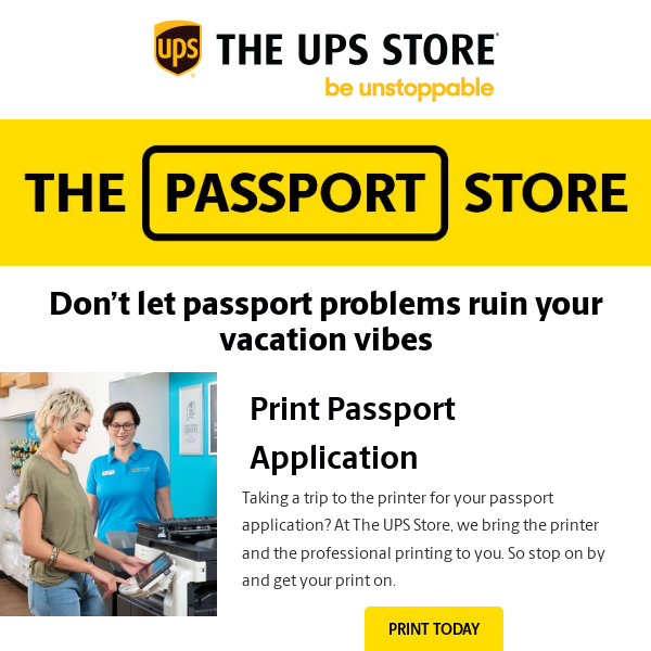 passport photo at ups