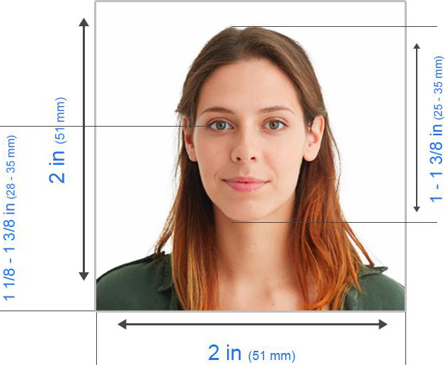 passport photo dimensions usa