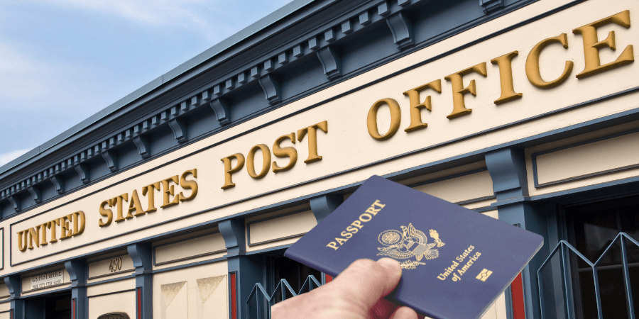 passport photo from post office