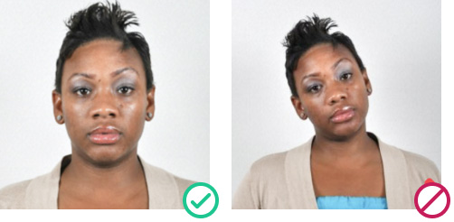 passport photo makeup rules