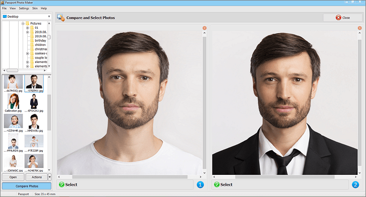 passport photo software