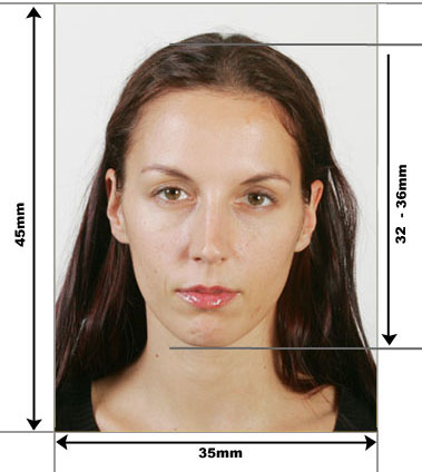 passport photo specifications australia