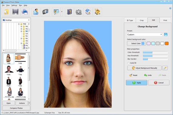 passport picture editor