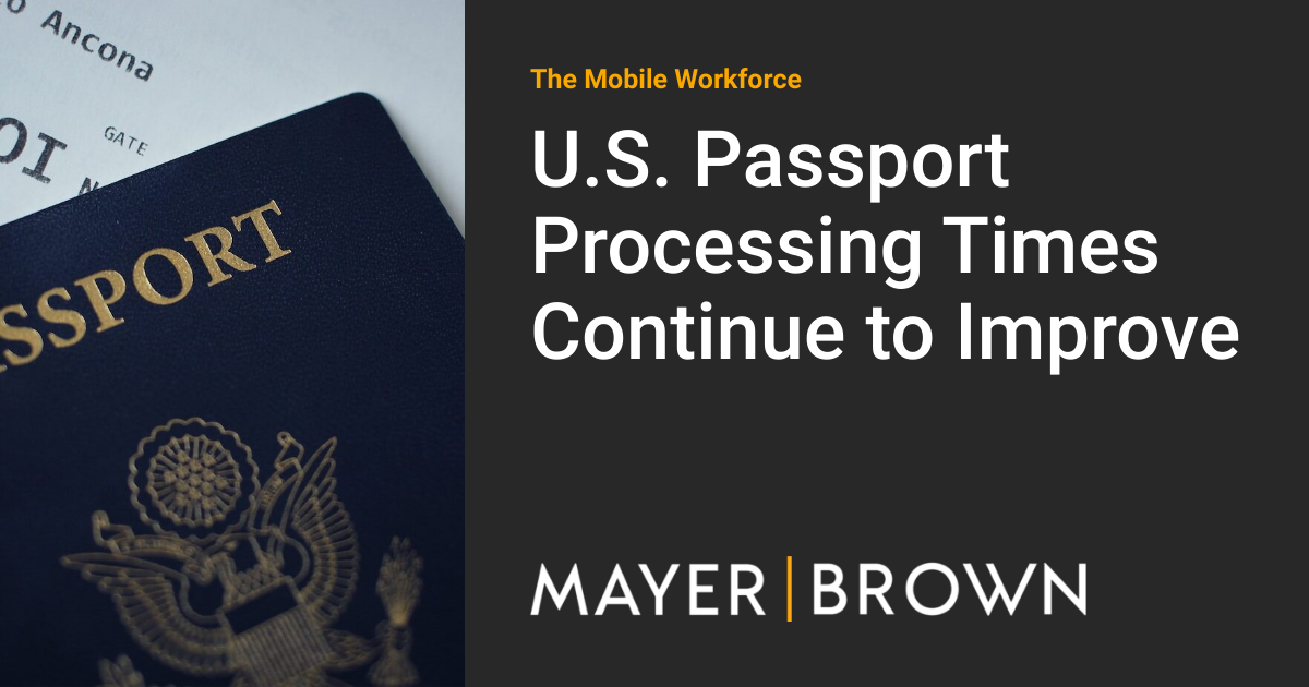 passport processing times