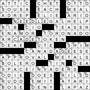 passport producer crossword clue