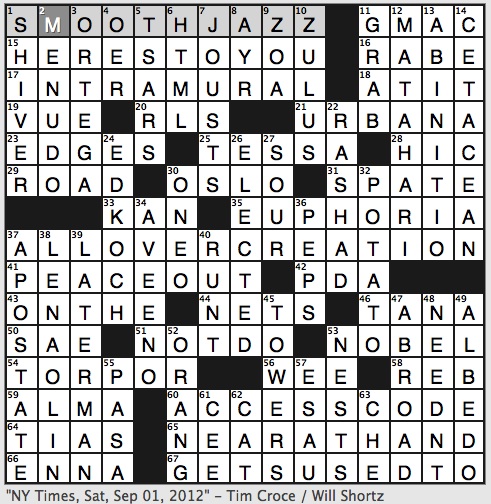 passport producer crossword clue