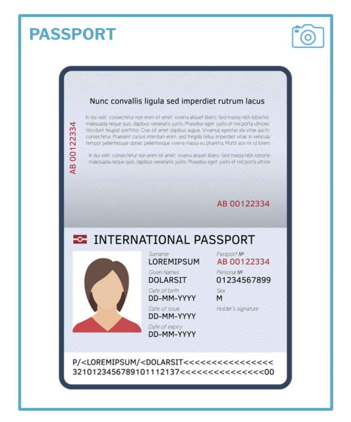 passport proof of identity