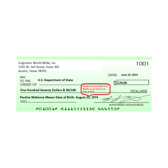 passport renewal check example