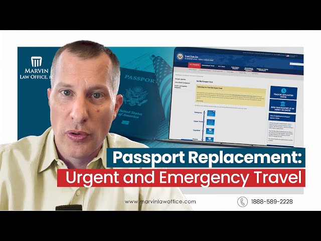 passport renewal emergency