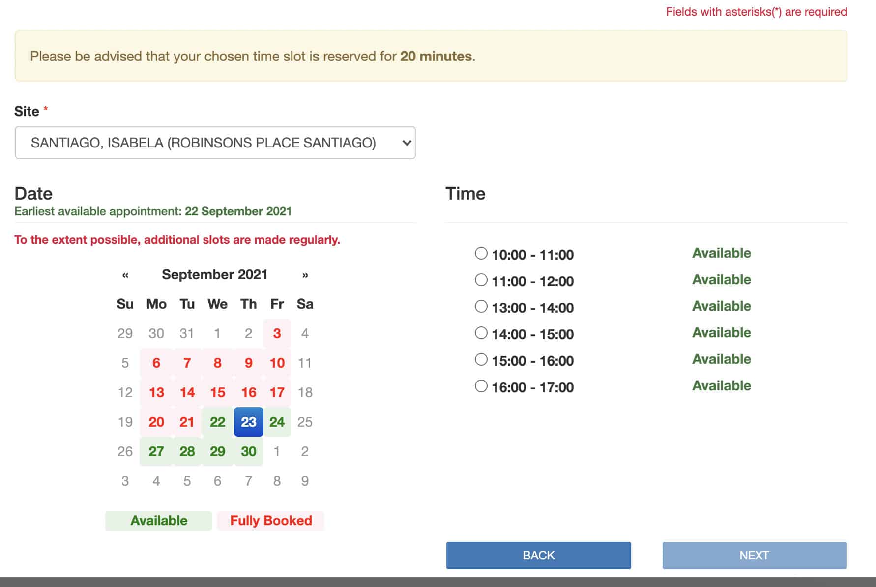 passport renewal schedule