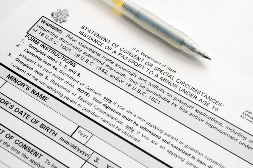 passport renewal under 16