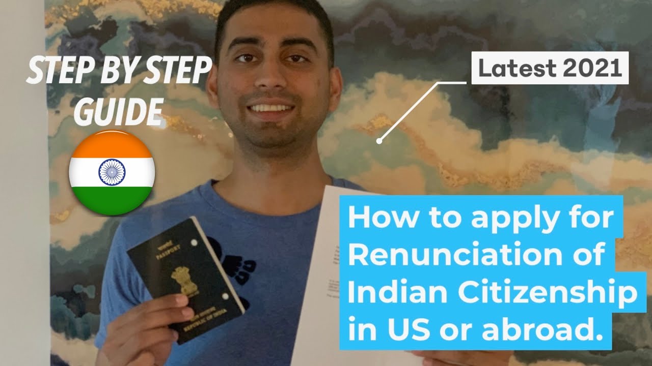 passport renunciation india