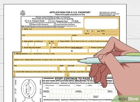 passport replacement damaged