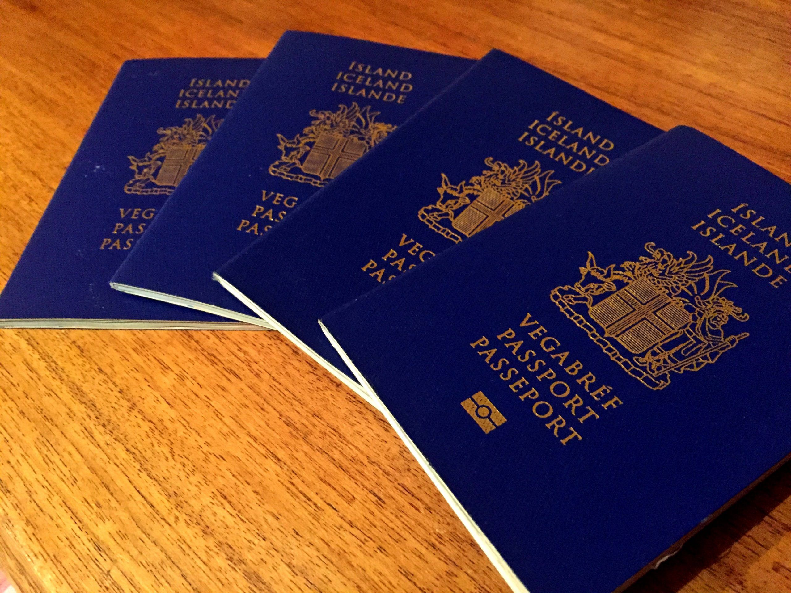 passport requirements iceland