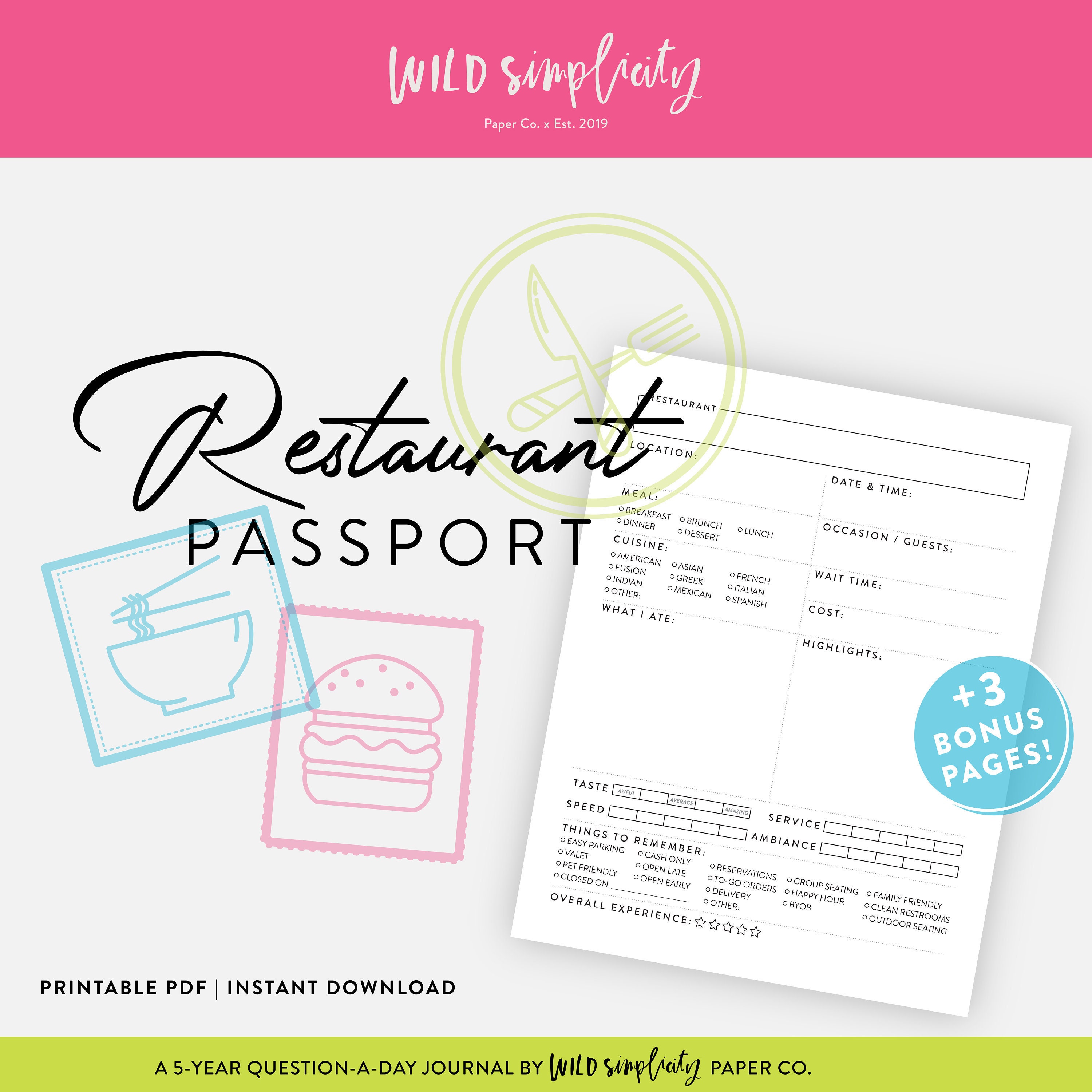 passport restaurant