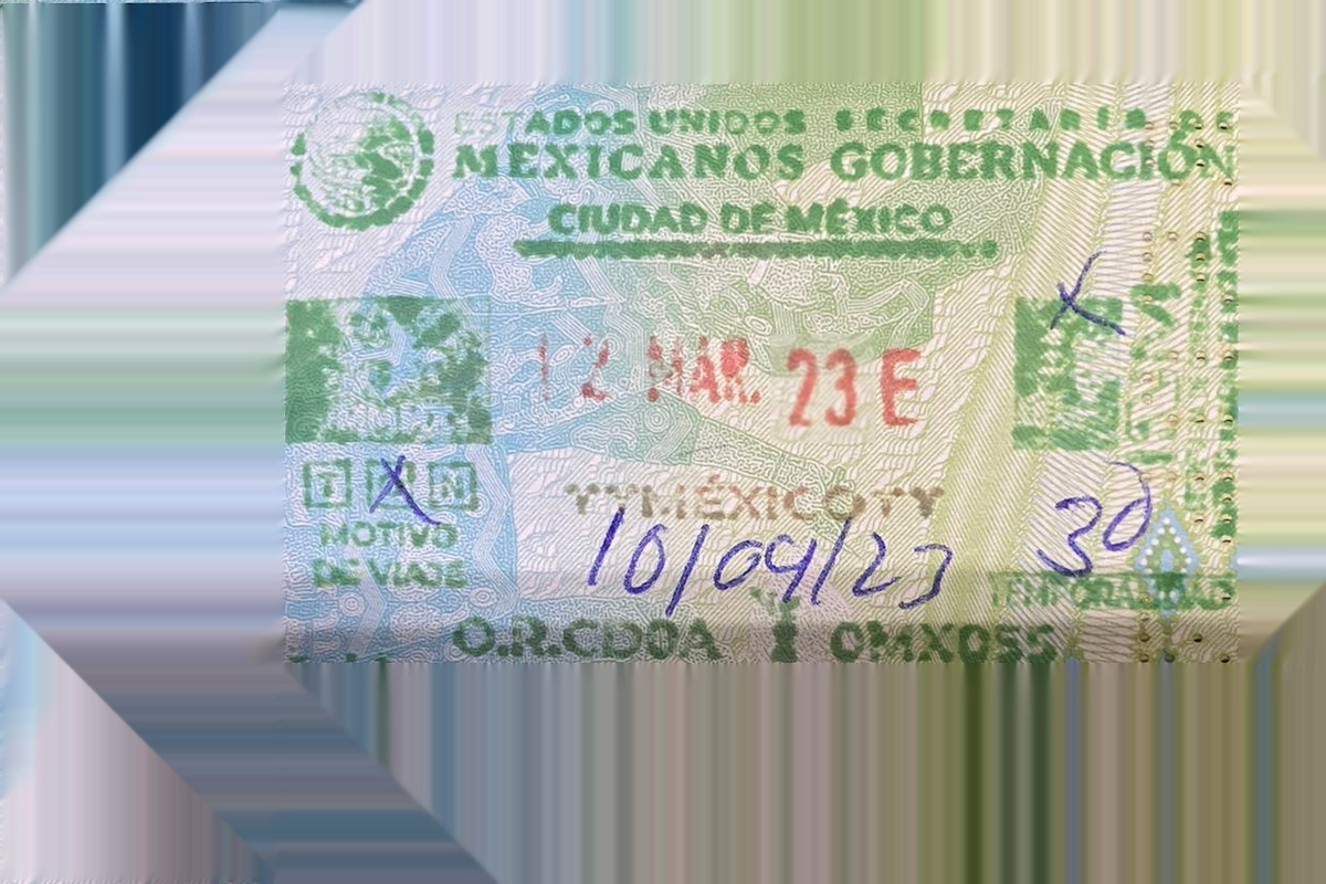 passport rules for mexico 6 month