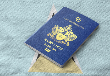 passport saint lucia