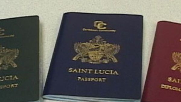 passport saint lucia