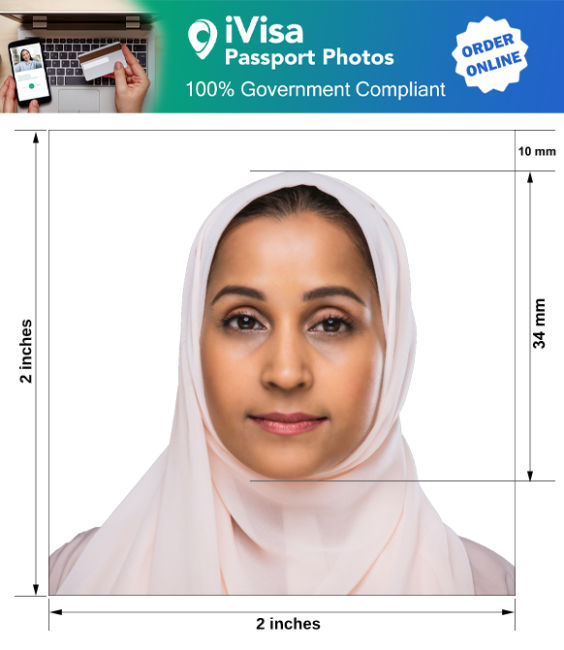 passport size for photo