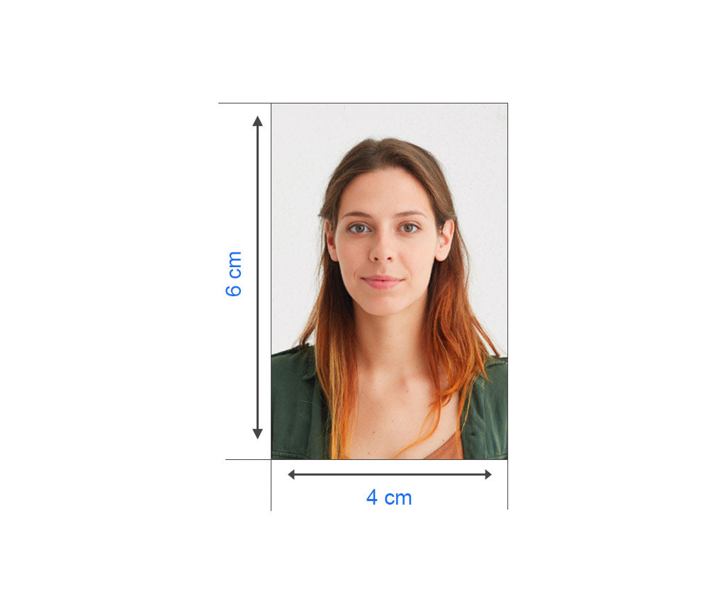 passport size photo centimeter