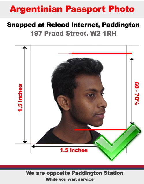 passport size photo measurement in inches