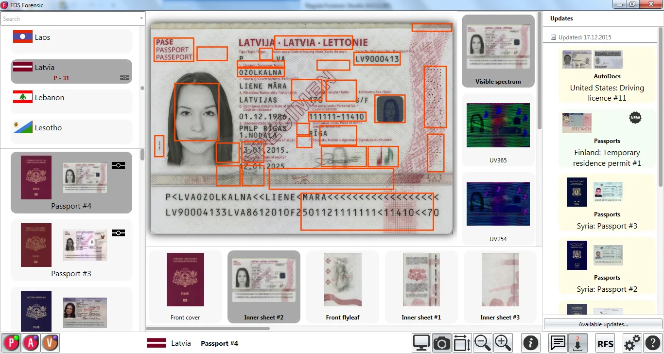 passport software