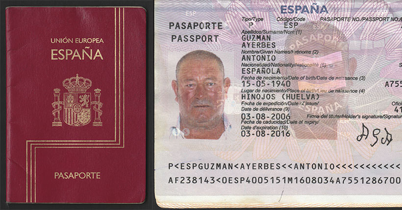 passport spanish