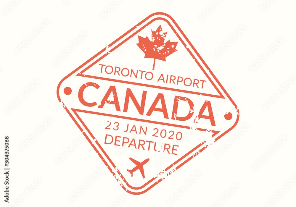 passport stamp for canada