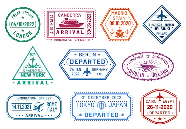 passport stamp japan