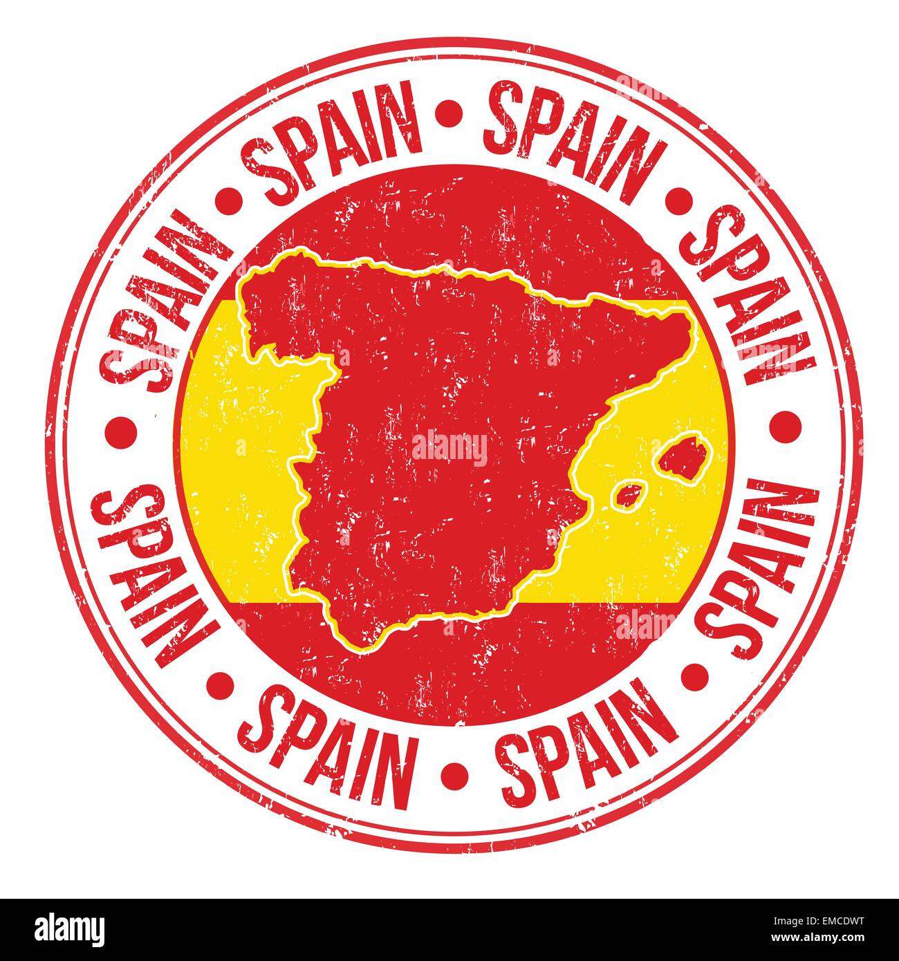 passport stamp spain