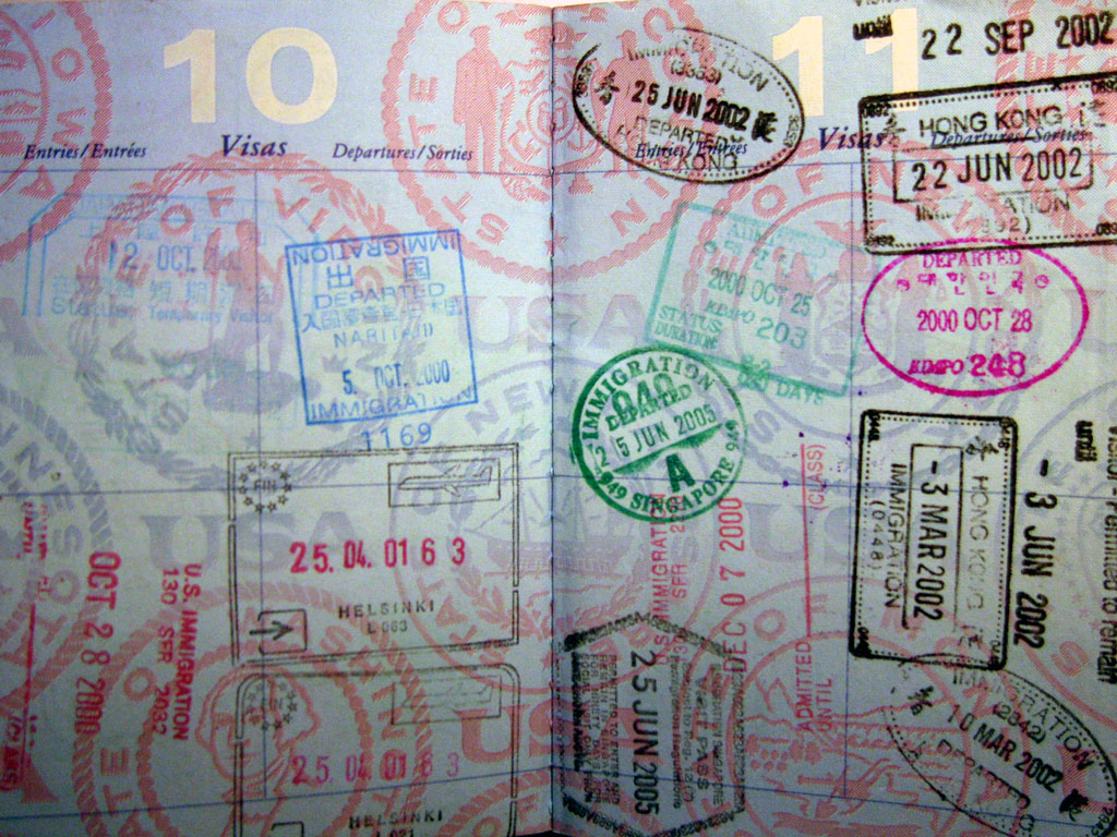 passport stamp usa