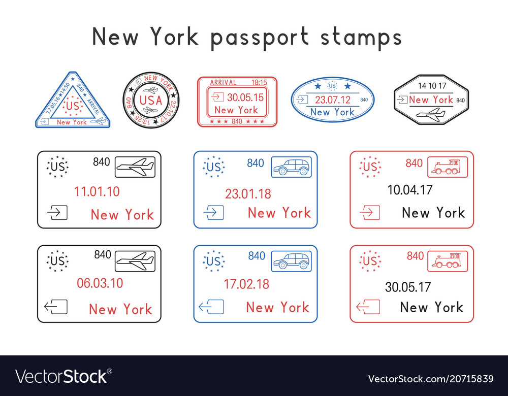 passport stamp usa