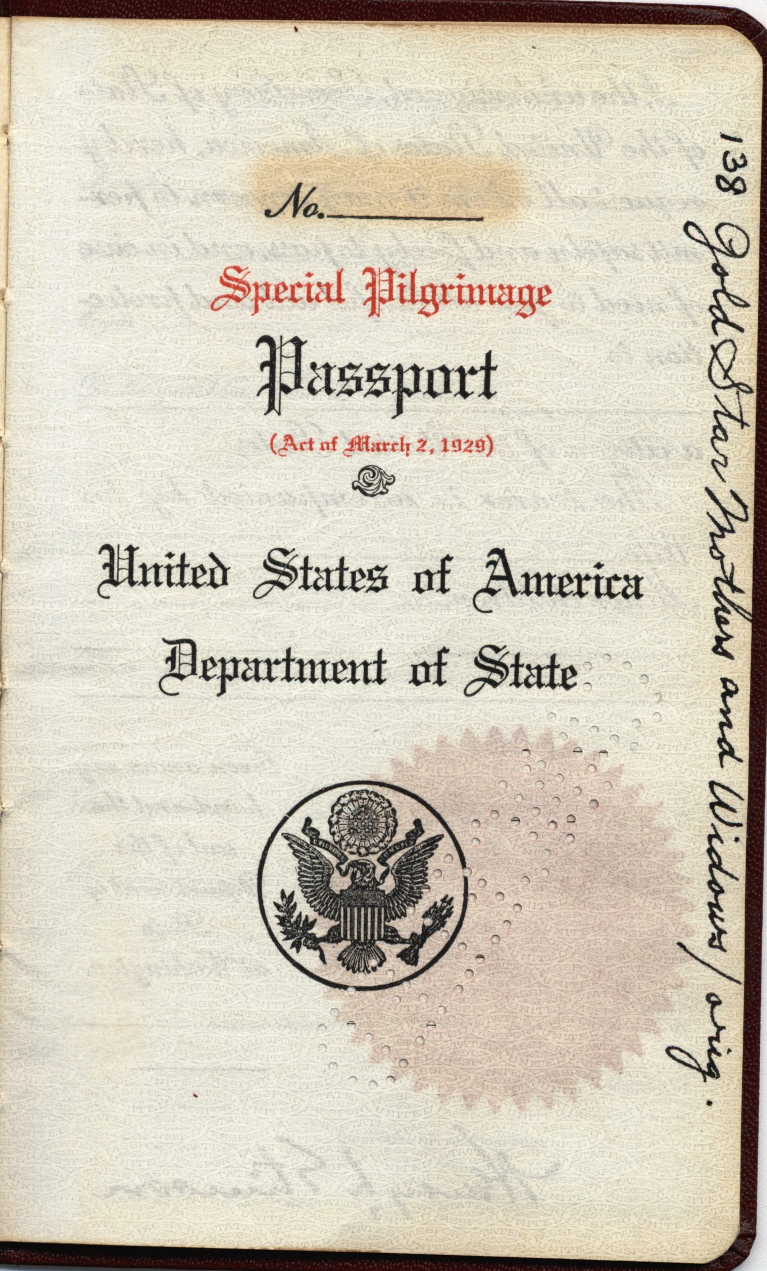 passport title