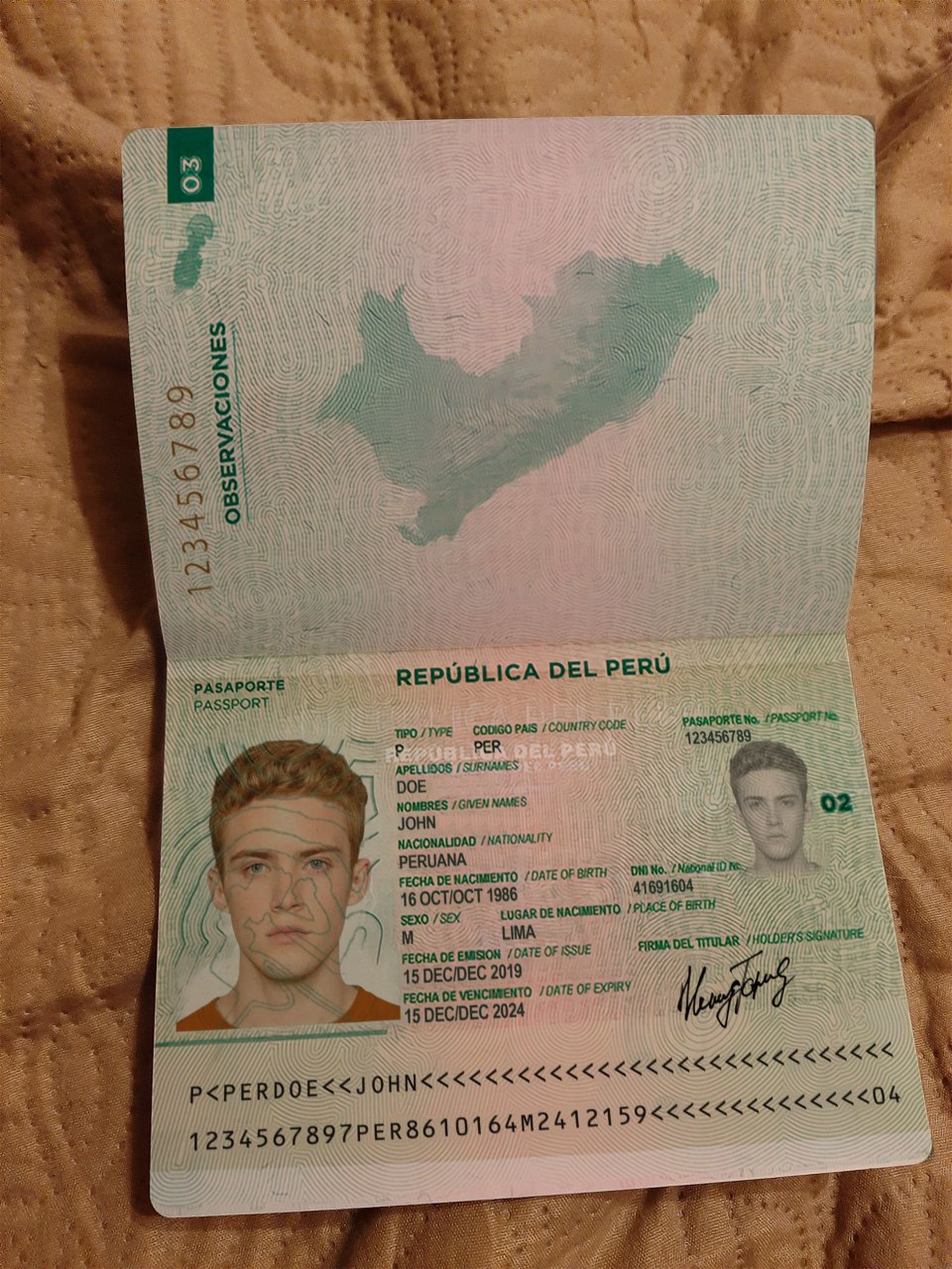 passport to peru