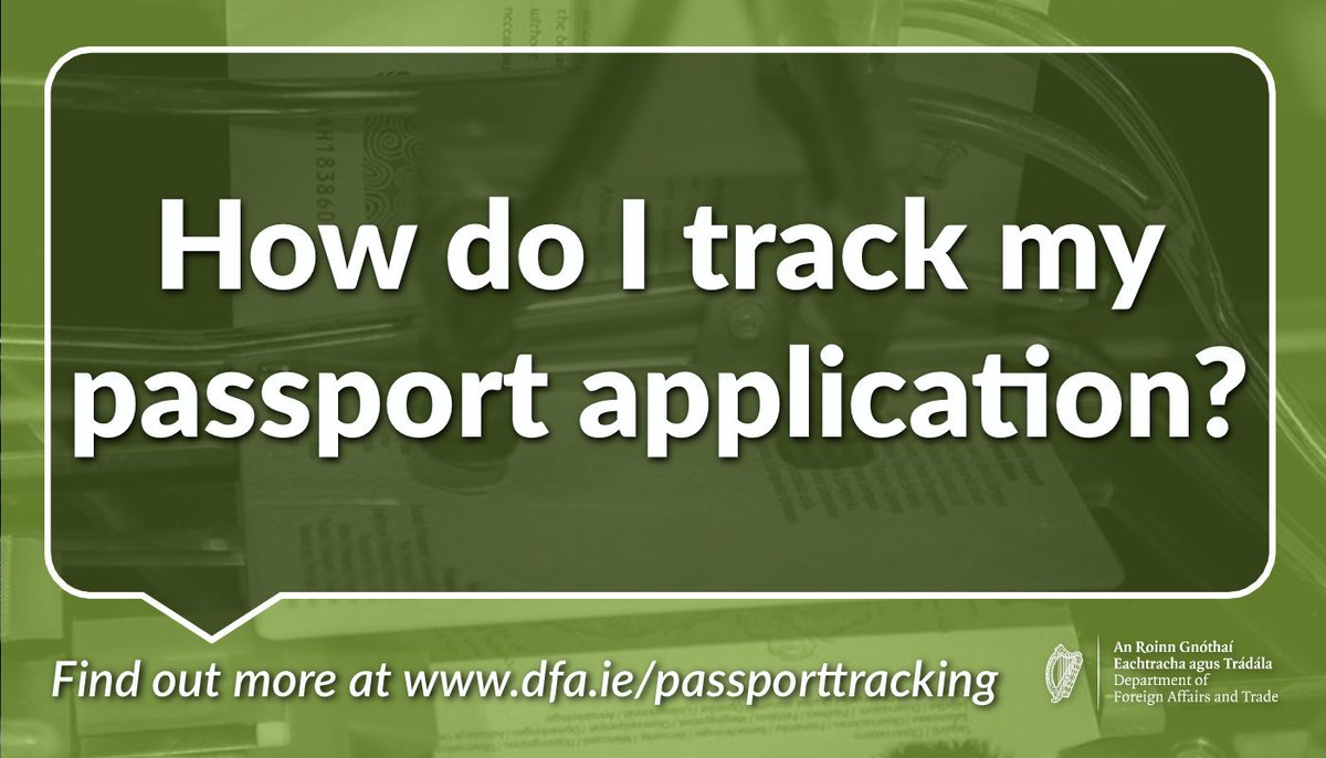 passport tracking ireland