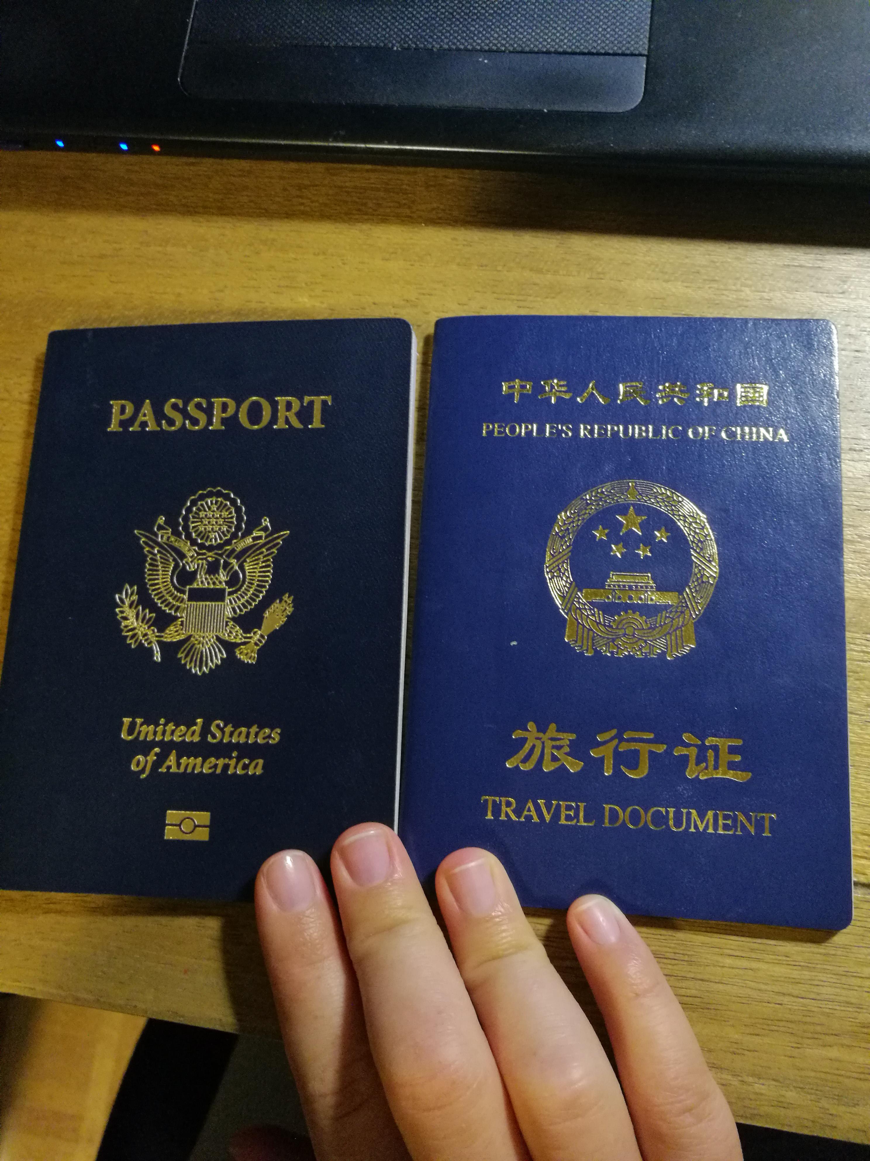 passport travel document