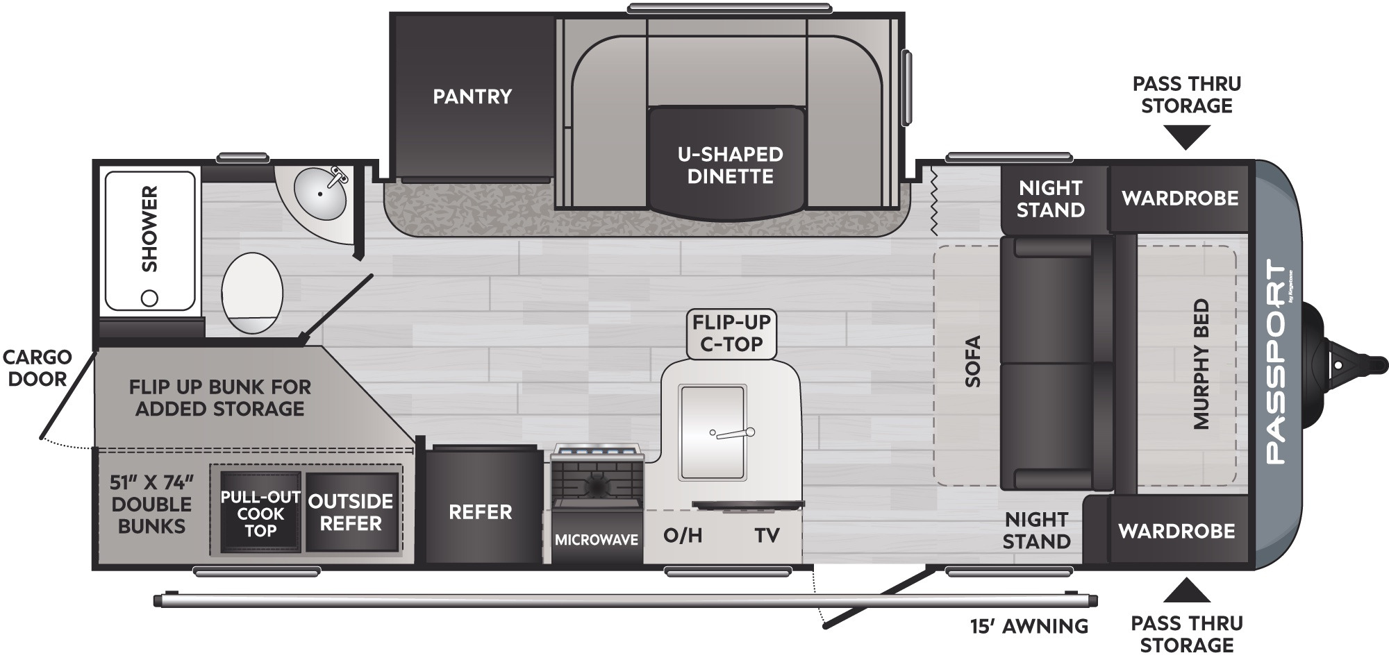 passport travel trailers