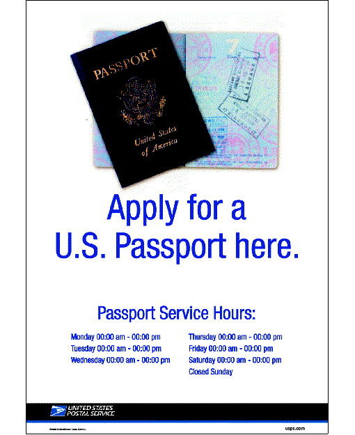 passport us postal service