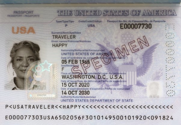 passport validity for usa