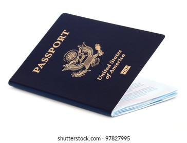 passport white background