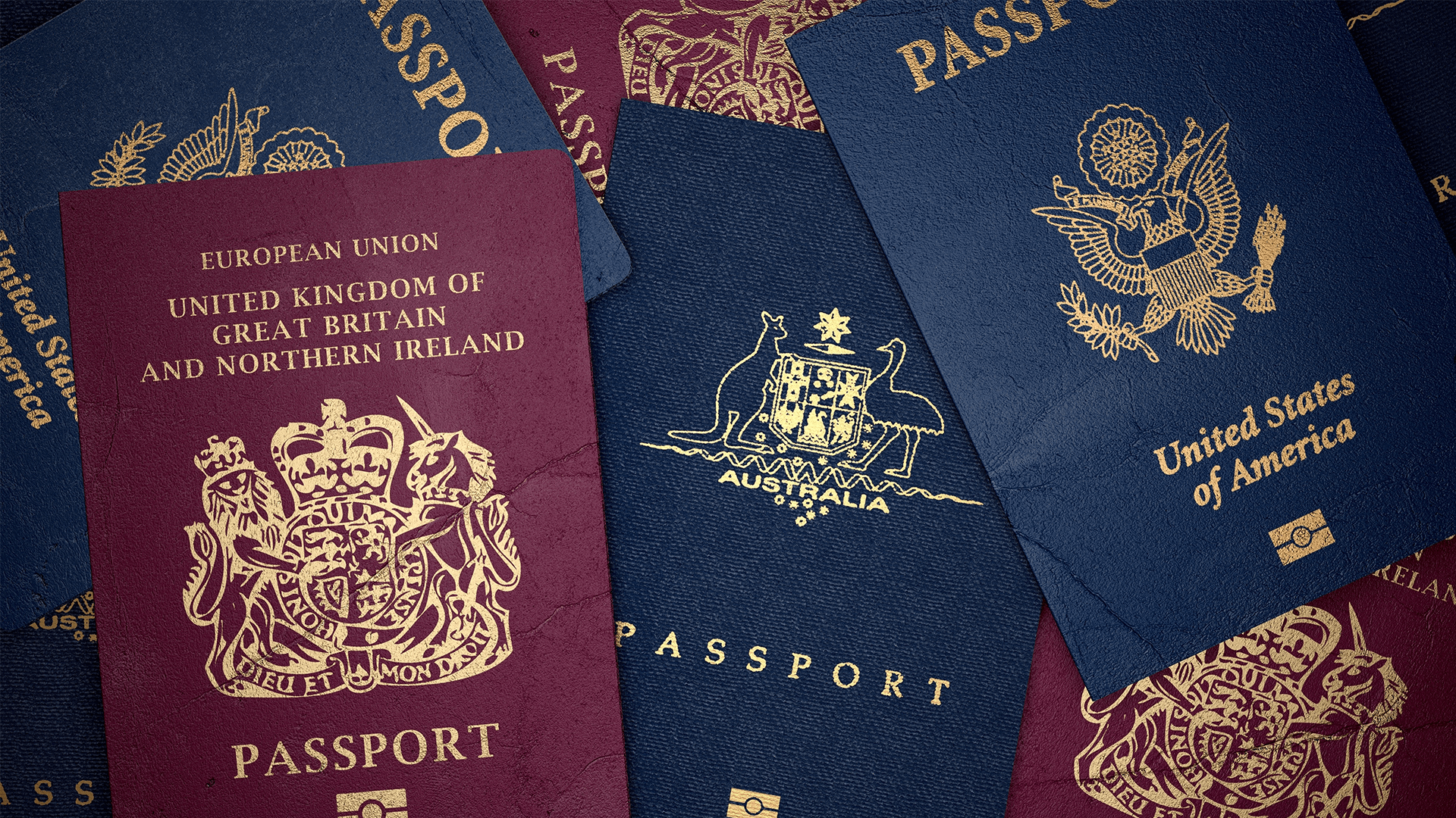 passports around the world