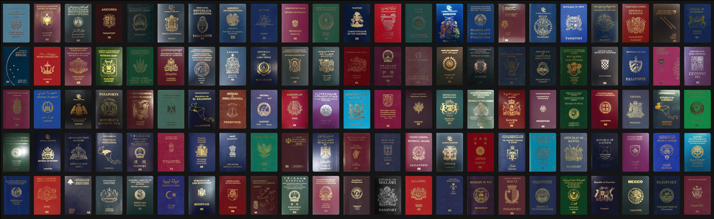 passports around the world