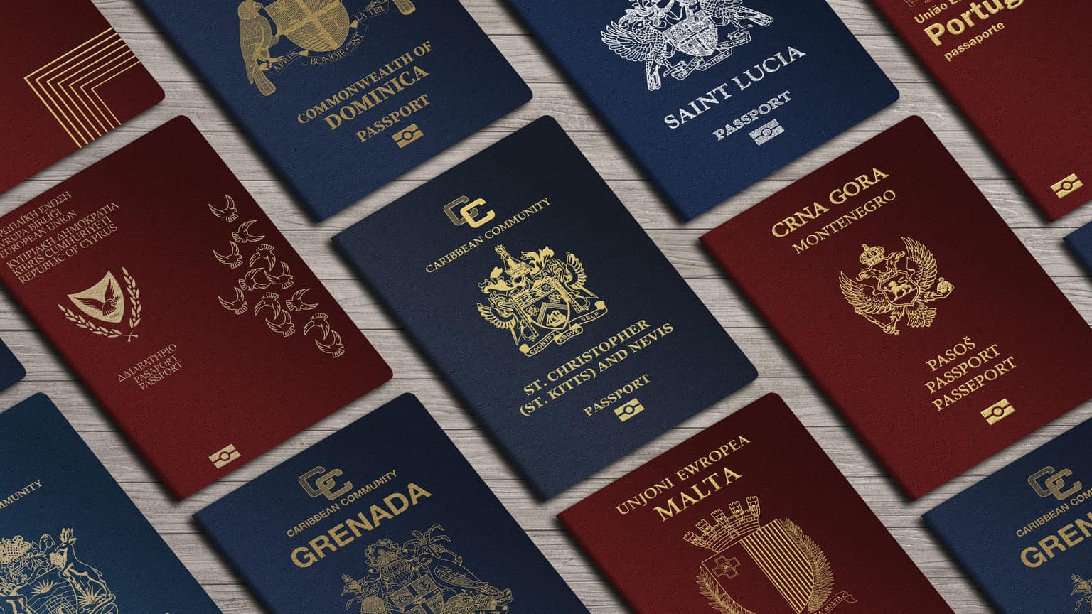 passports for different countries