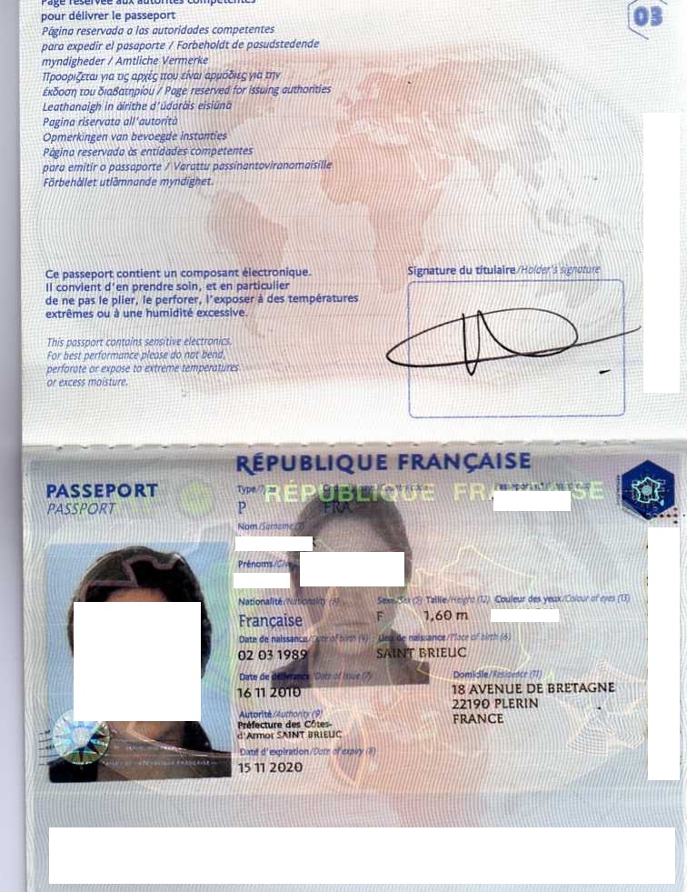 passports for france